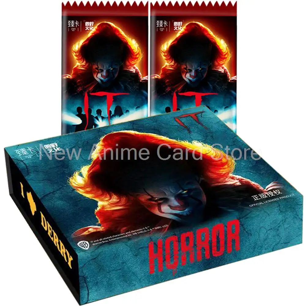 It Stephen King Horror Cards For Children Disney 100 Attraverso Il Spider-Verse Fast Furious Card Star Wars Prerelease Table Toys