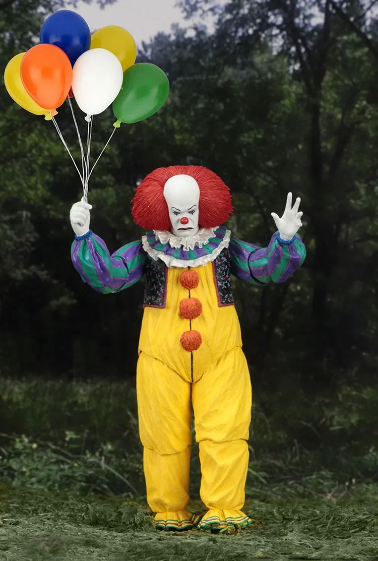 Neca45460 Joker Stephen King Clown Pennywise Figure Collection Horror Neca It Pennywise Clown 1990 Ultimate 7 Animation Toy Gift