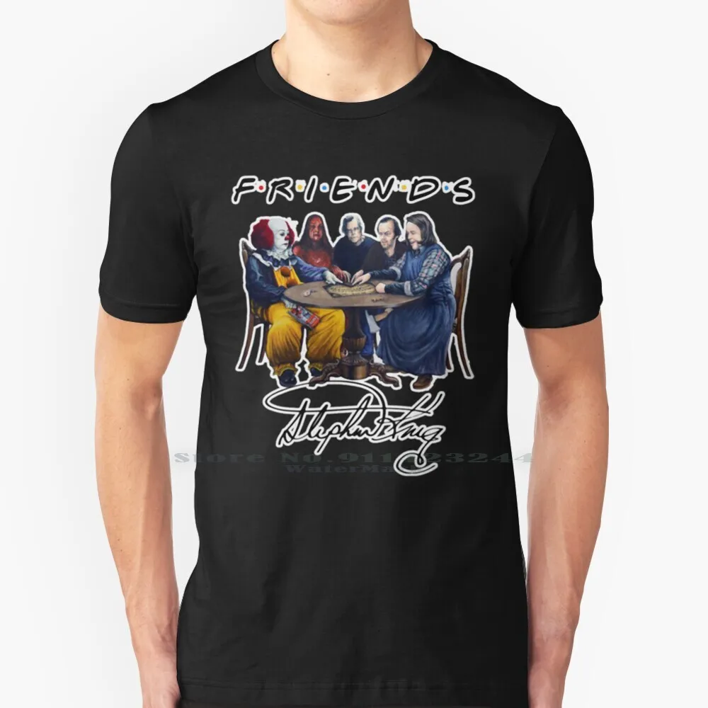 Maglietta Stephen-King Cotton 6Xl Horror Stephen King Friends Friends Halloween