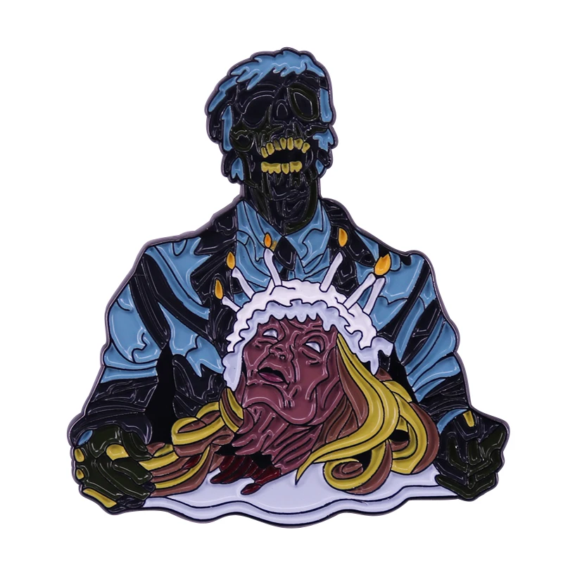 Stephen King Creepshow Horror Distintivo Che Ho Ottenuto Il Mio Torta!
