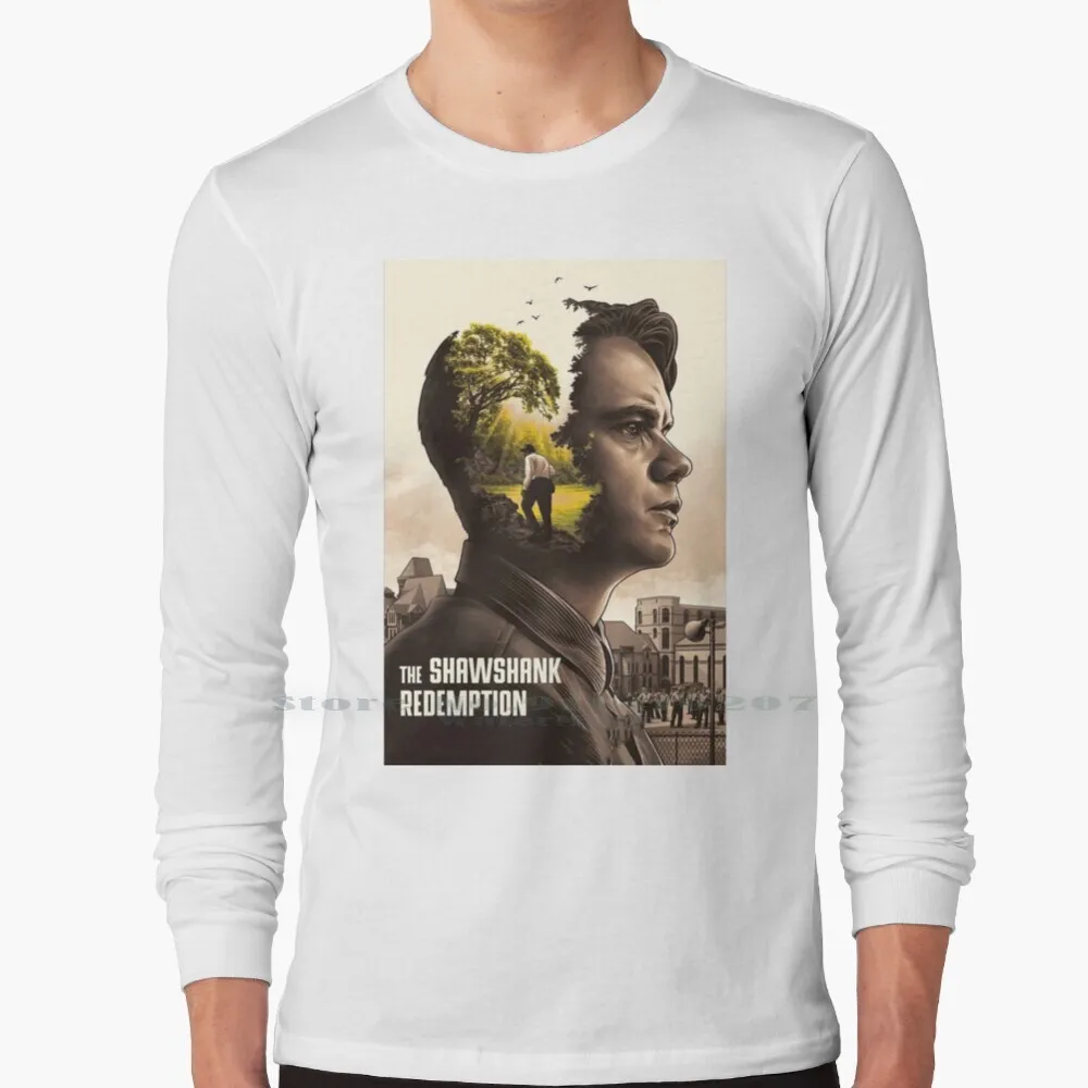 The Shawshank Redemption T Shirt 100% Puro Cotone Movie Shawshank Redemption Prison Shawshank Redemption Stephen King Film