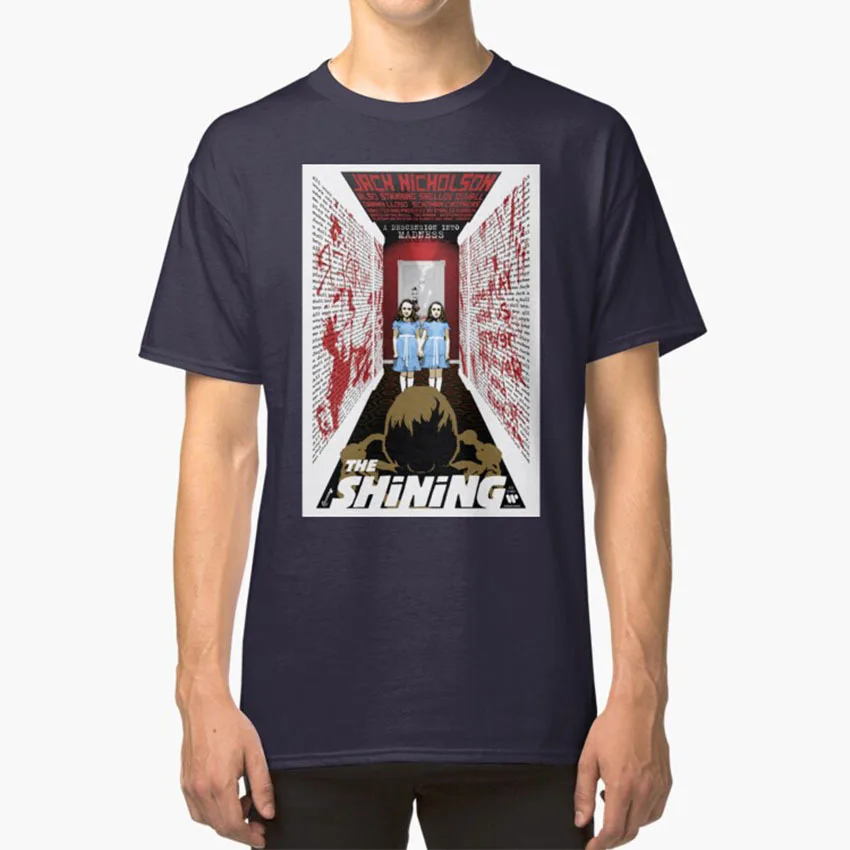 The Shining Grady Twins T-Shirt Shining Movie Jack Latex Son Grady Twins Film Horror Retro Hipster Stephen King Tipografia