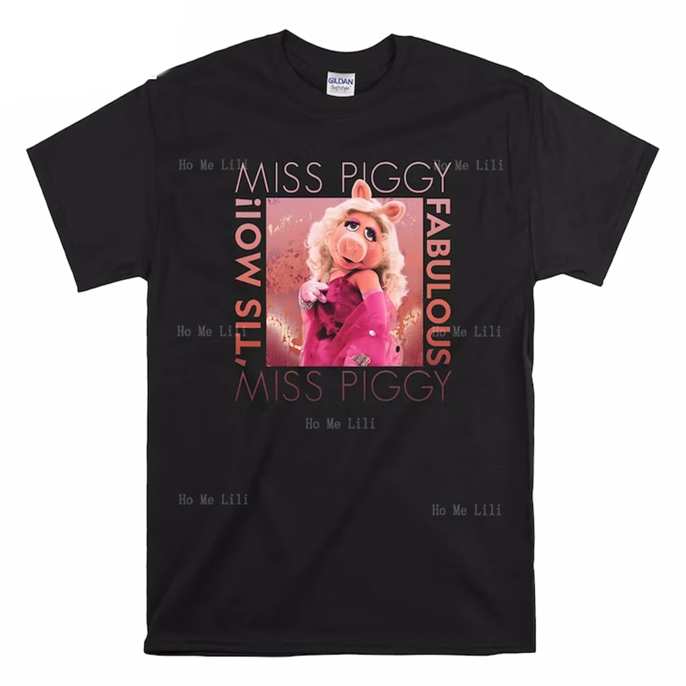 Muppet Miss Piggy T-Shirt Oversize Unisex Manica Corta