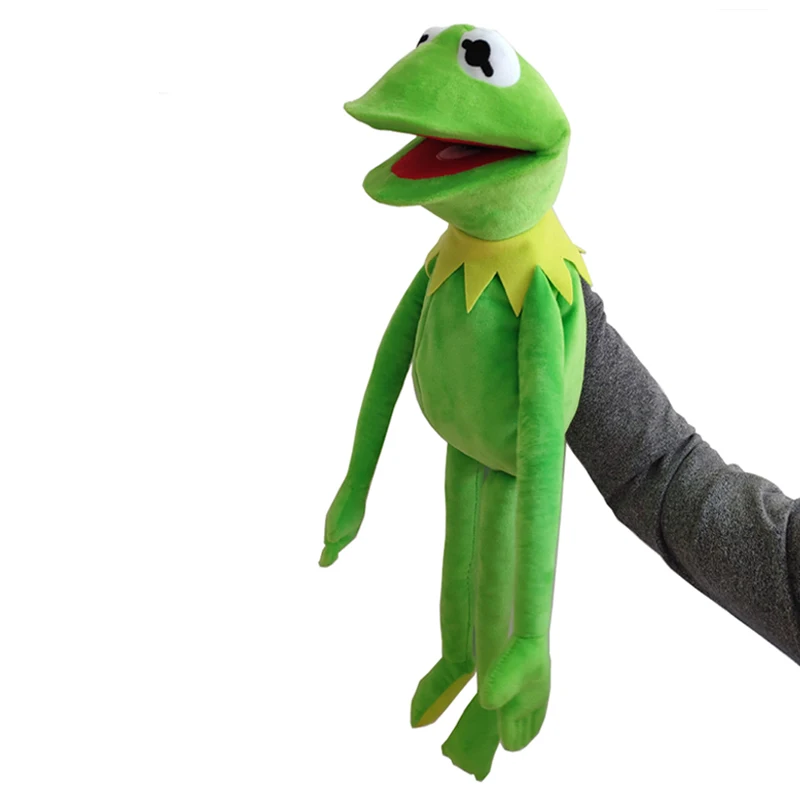 60Cm Action Puppets The Muppet Show Kermit Frog Plushtoy Doll Peluche Collezione Figure Regali Di Compleanno Per Bambini