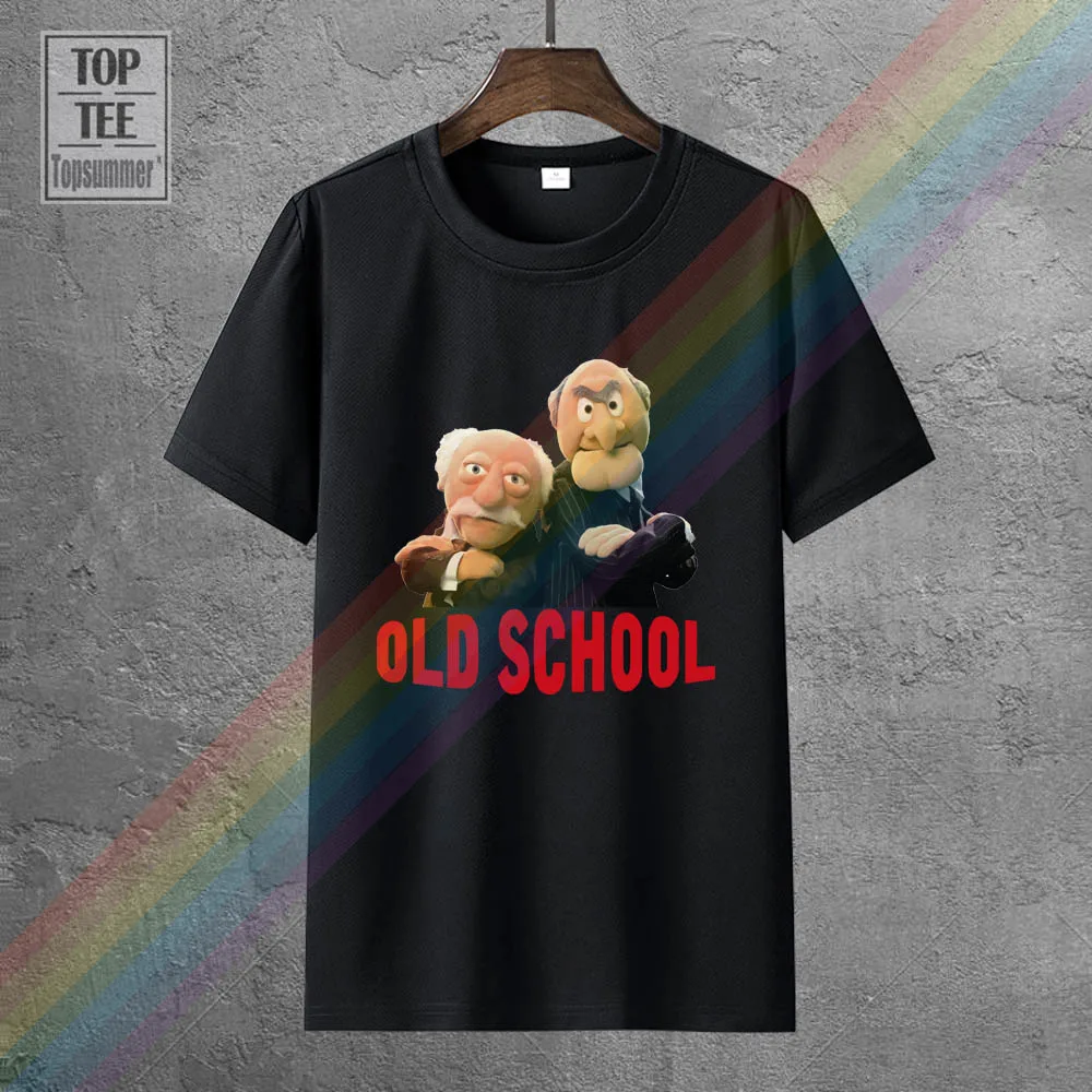 Maglietta Da Uomo Muppets Grandmasters Waldorf Statler Old School Graphic Funny T Shirt Novità Tshirt Donna