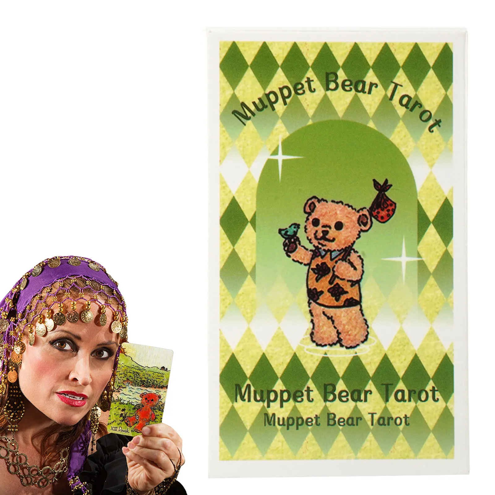 Tarocchi Per Principianti Muppets Orso Tarocchi Mazzo Di Carte Dei Tarocchi Con Scatola Versione Inglese Carte Dei Tarocchi Fortune Telling Toy Gifts