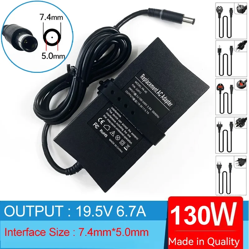 Caricabatterie Adattatore Ca Per Laptop Per Dell Latitude E5420M E5470 E5510 E62 E5250 3390 E4300 M5110 510M E6320 1521 D400 D505 D500 1150