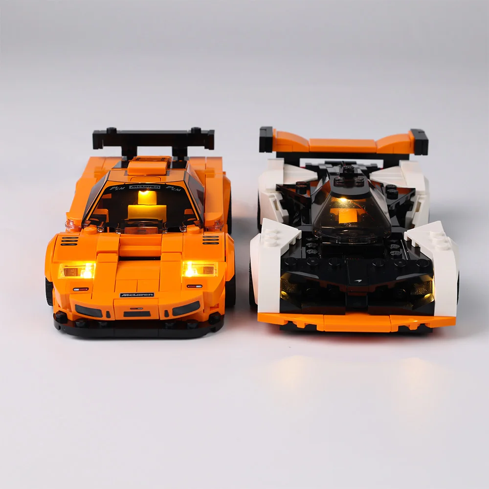 Kit Luce Led Per Speed Champions 76918 Mclaren Solus Gt & Mclaren F1 Lm Set Di Illuminazione Per Auto Sportive Non Inclusi Mattoni