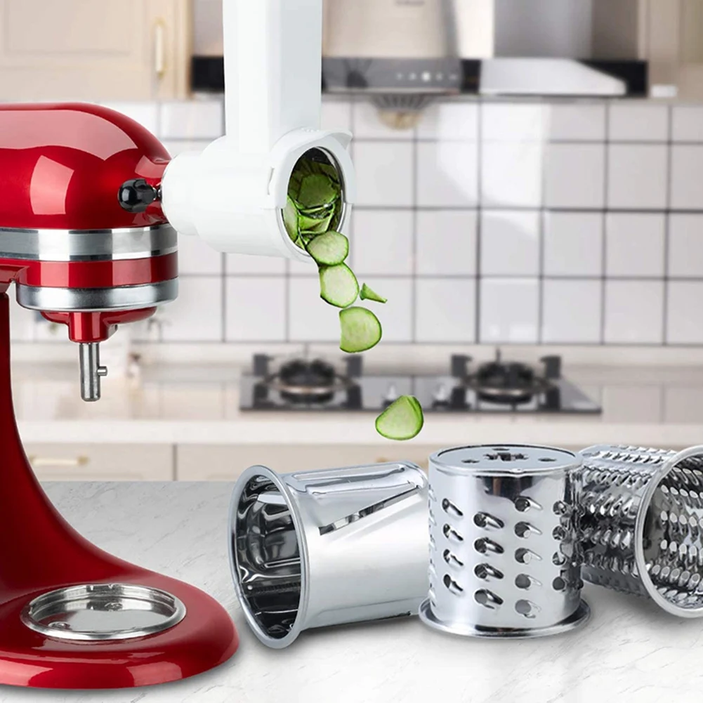 Affettatrice Per Verdure Trituratore Grattugia Per Formaggio Per Kitchenaid Stand Mixer Attachment Affettare Accessori Per La Triturazione
