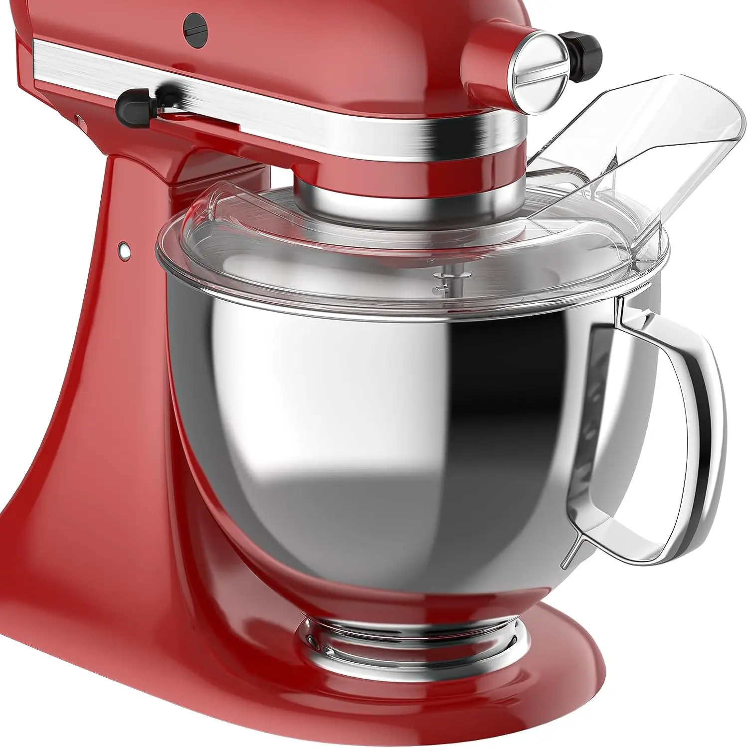 Ciotola In Acciaio Inossidabile Per Kitchenaid 4.5-5Qt Miscelatore A Testa Inclinabile Con Schermo Di Versamento, Compatibile Con Kitchenaid Artisan S