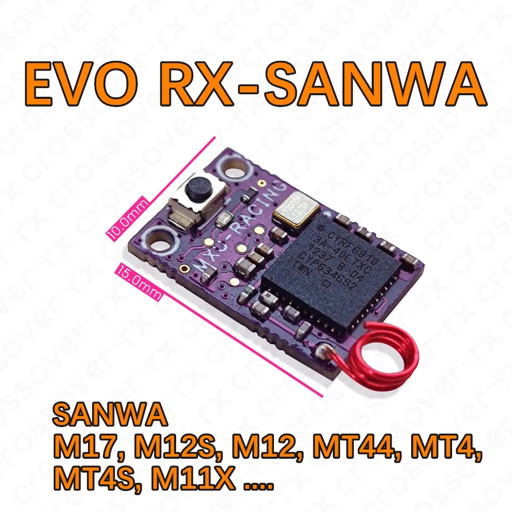 Ricevitore Mxo-Racing Sanwa Mini-Z Mr-03Evo/Ma-030Evo Per Trasmettitore Sanwa # Mx Evo Rx-Sanwa