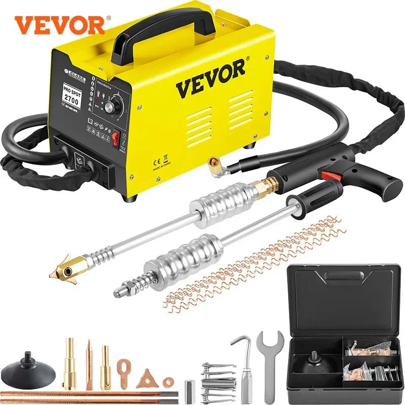 Vevor Spot Welder 3500A Saldatrice A Punti Dent Puller 2Kw Spot Puller Bonnet Dent Repair Machine Stud Dent Tirando 3 Modalità