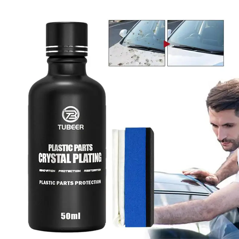 50Ml Rivestimento In Nanoceramica Auto Parti Interne Ed Esterne Renovator Liquido Multifunzionale Potente Rivestimento Forniture Per Auto