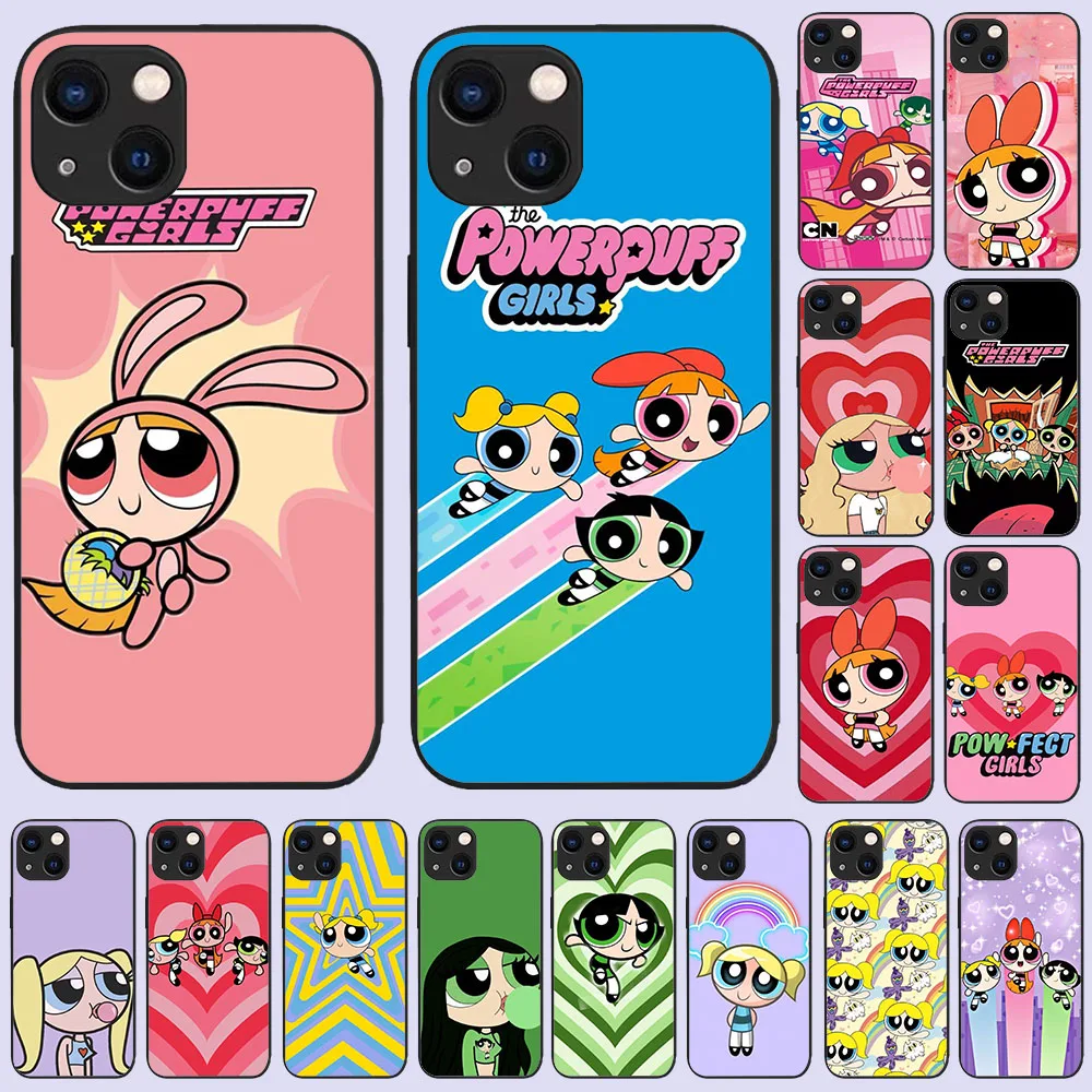 Custodia Morbida Per Moto Edge 20 30 G51 G41 G22 G71 G E7I G10 Power G52 E32 G100 Lite Pro Mk-58 Powerpuff Girls