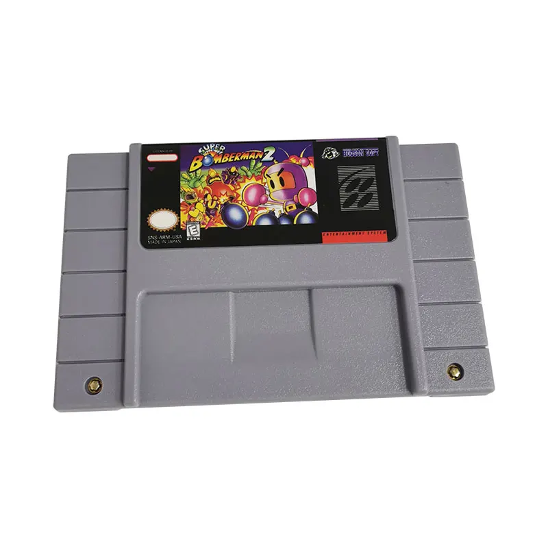 Super Bomberman 2 - Super Nes Games Snes Cartuccia, Retro 16Bit Card Per Super Famicom Sfc Snes Classic Console |