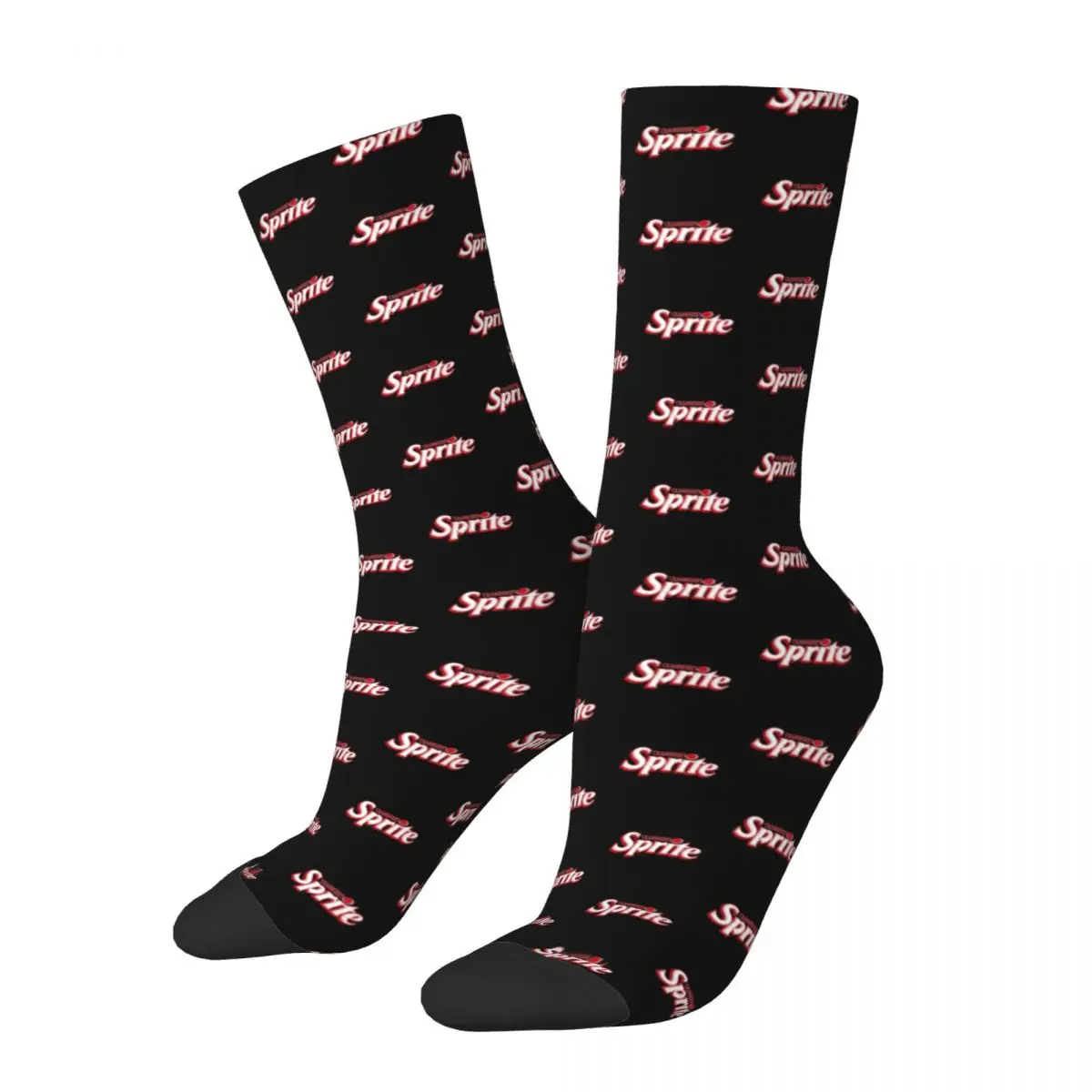 Fashion Sprite Cranberry Sports Socks Polyester Middle Tube Socks For Unisex Non-Slip