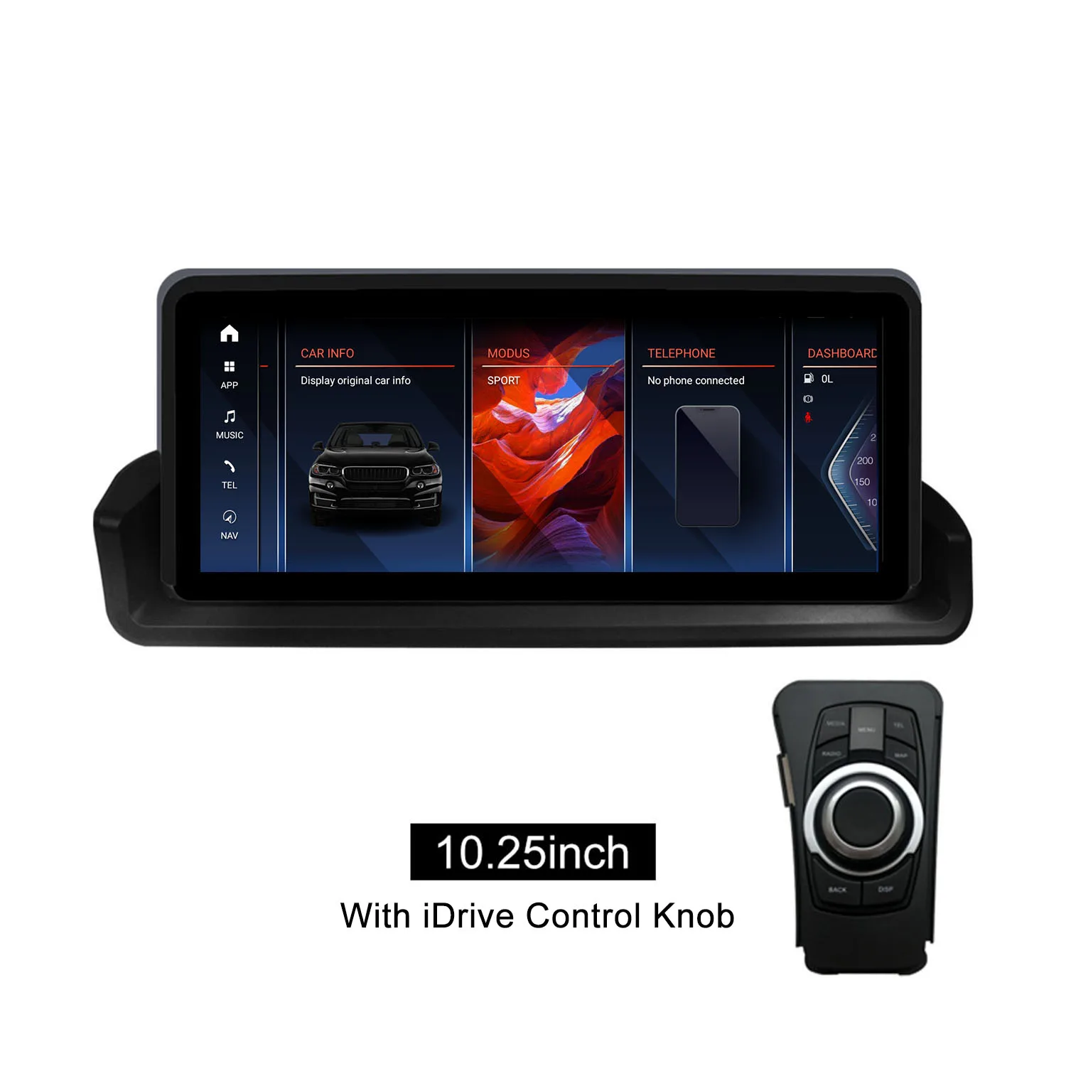 10.25 Pollici Per Bmw Serie 3 E90 E91 E92 E93 Radio Carplay Screen Display Upgrade Bluetooth Stereo Android Multimedia Player Ugode