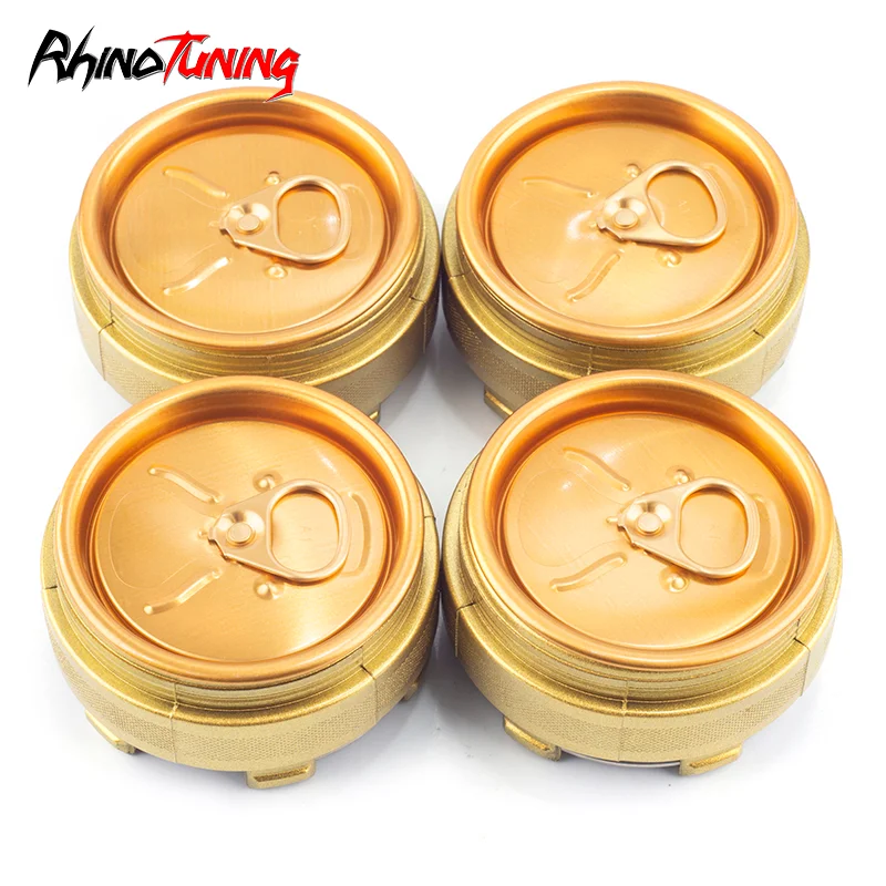 4 Pz 66Mm/2.6In 62Mm/2.44In Coprimozzo Centrale Ruota Auto Coprimozzo Per Ce28N Time Attack 17In Te37 Enkei Rpf1 Xxr 530/557 Nero/Oro