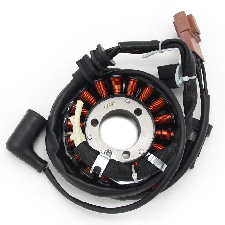 Bobina Statore Generatore Moto Per Piaggio Mp3 Hybrid 125 X7 X8 Xevo Vespa Gts250 Gts300 Gtv250 Super Per Malaguti Madison 250