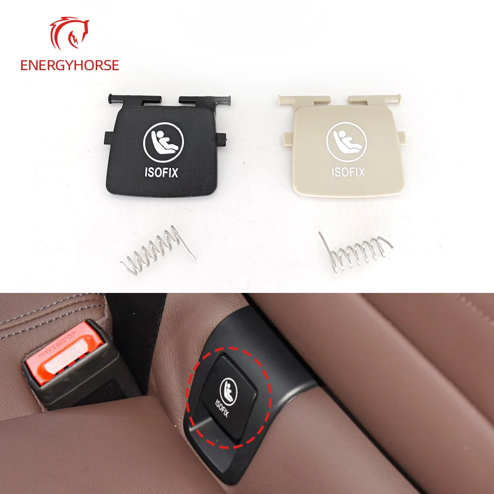 Per Bmw G01 Car Rear Child Seat Anchor Isofix Cover Flap 52207474100 Ricambi Auto Per Bmw X3 X4 G02 Coprisedili Auto