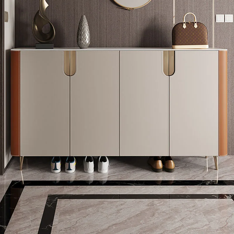 Scarpiera Uomo Verticale Moderna Porta Antipolvere Grandi Scarpiere Ingresso Chiuso Schuhe Schrank Ingresso Mobili