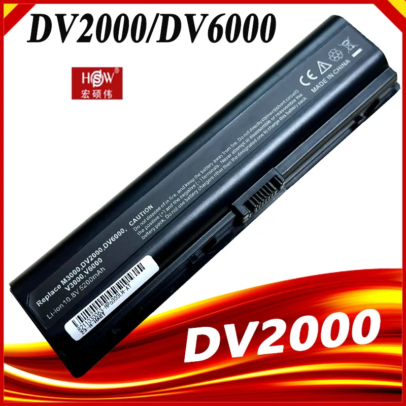 Batteria 4400Mah Per Hp Pavilion Hstnn-Db42 Hstnn-Lb42 Hstnn-Q21C Dv2000 Dv2100 Dv2200 Dv2700 Dv2800 Dv2900 Dv6000 Dv6300 Dv6700