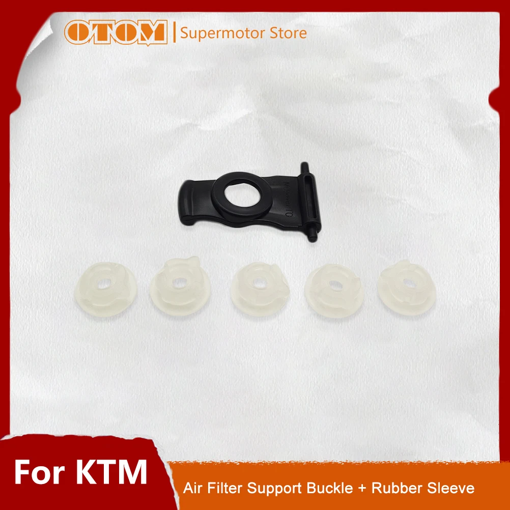 Otom Moto New Air Filter Support Buckle Holding Bracket Pad Passacavo In Gomma A Sgancio Rapido Per Ktm Husqvarna Gasgas 250 450