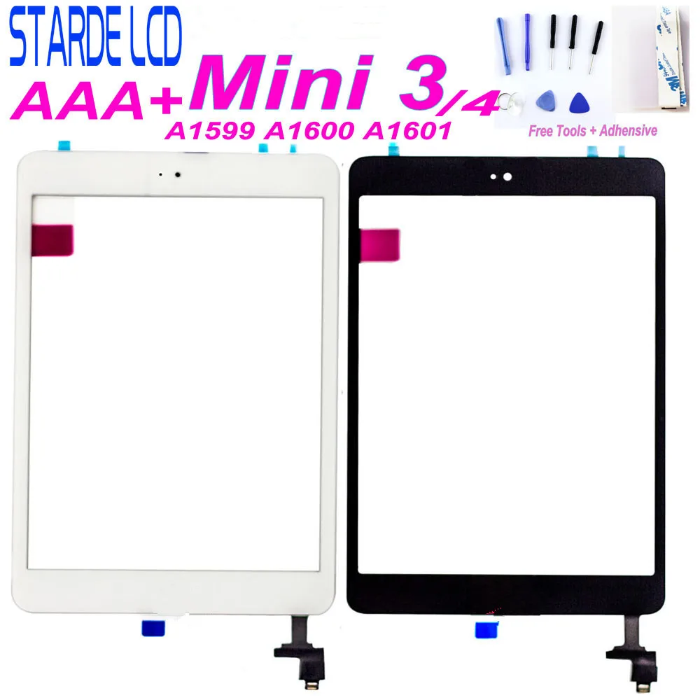 Per Ipad Mini 3 Mini3 A1599 A1600 A1601 Touch Per Ipad Mini 4 Mini4 A1538 A1550 Touch Screen Digitizer Home Button Strumenti Gratuiti