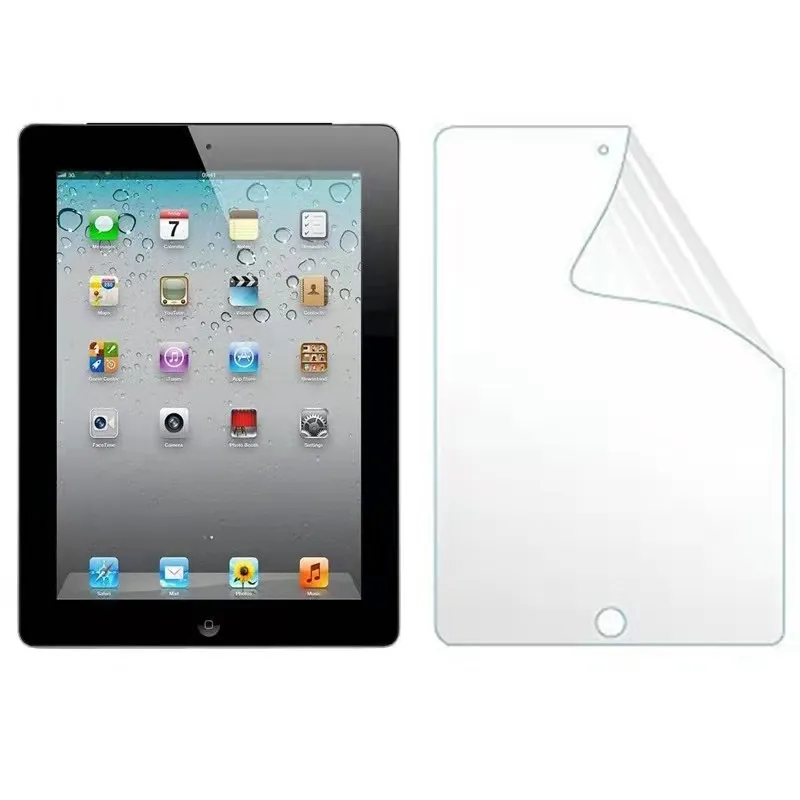 Pet Film Screen Protector For Ipad 10.2 9.7 10. 5 10.9 11 New Ipad 8 7 6 5 9 Air 4 3 2 Mini 6 Ipad 2020 2019 2018 2021