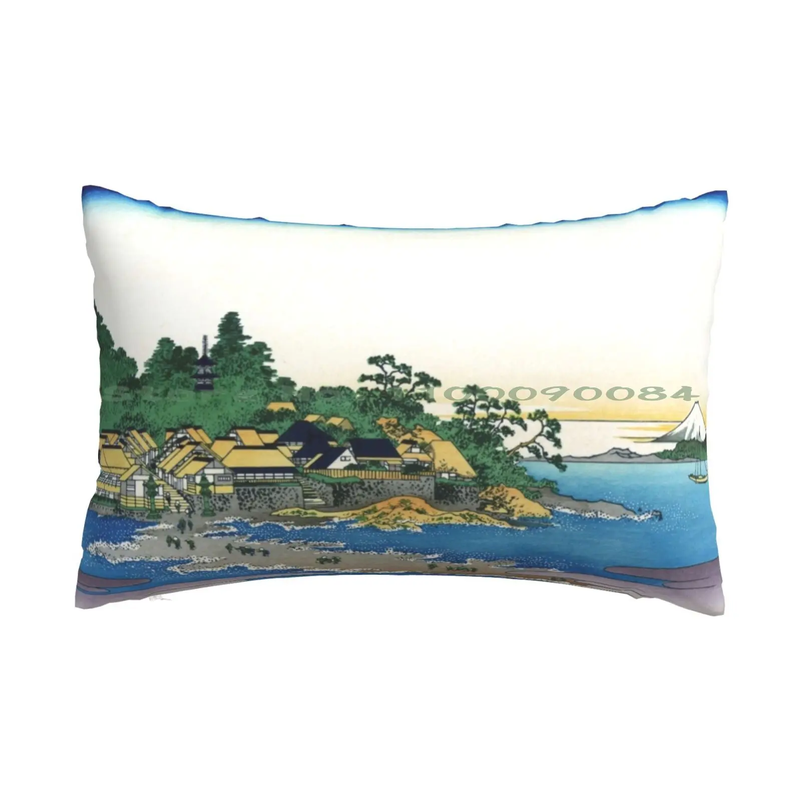 Enoshima In Sagami Di Katsushika Hokusai Federa 20X30 50*75 Divano Camera Da Letto Super Moto Supermotard Moto Cross Moto Cross