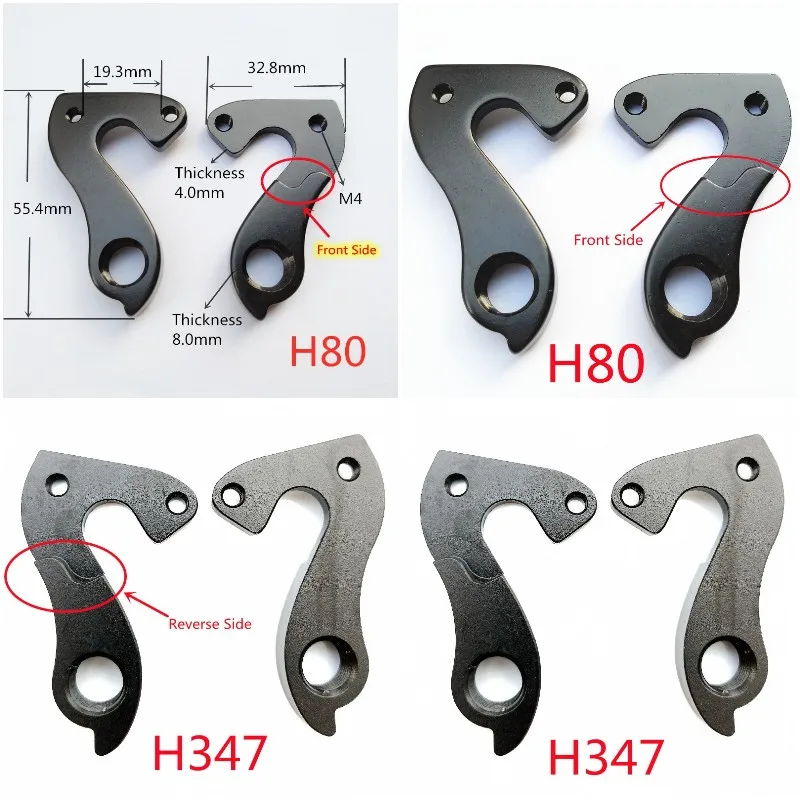 1Pc Bicicletta Deragliatore Posteriore Gancio Per Pinarello Dogma F8 F10 F12 Prince Norco Conce Focus Auor Road Bike Gear Frame Dropout