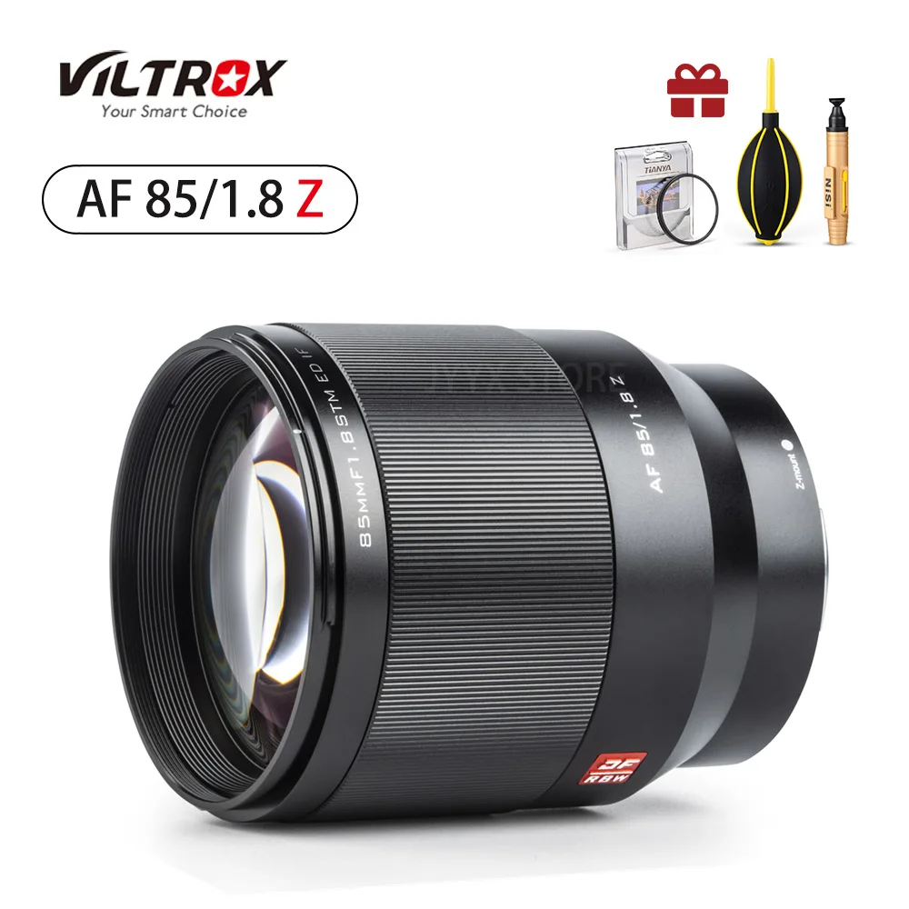 Viltrox 85Mm F1.8 Z Messa A Fuoco Automatica Obiettivo A Fuoco Fisso Viltrox 85 Obiettivo Per Fotocamera Nikon Z Mount Z5 Z50 Z6 Mark Ii Z7 Markii Z7I