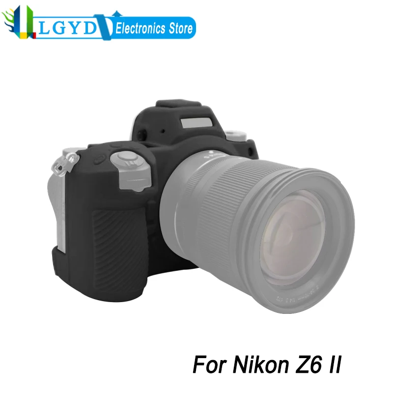 Puluz High Quality Natural Soft Silicone Material Protective Case For Nikon Z6 Ii Digital Slr Camera