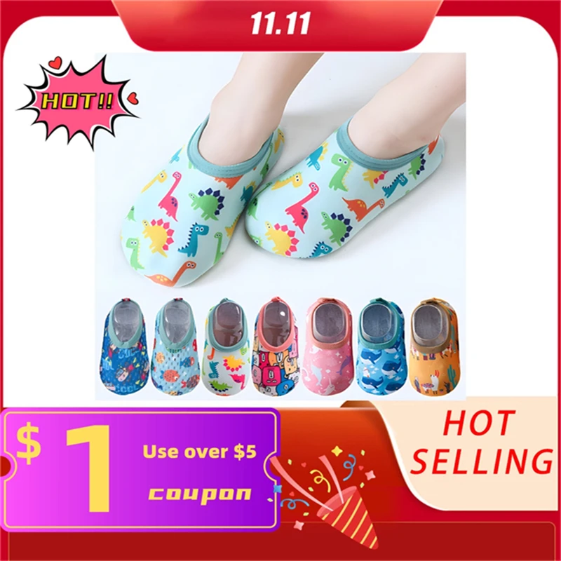 Toddler Kids Swim Water Shoes Quick Dry Antiscivolo Water Skin Scarpe Sportive A Piedi Nudi Aqua Socks For Boys Girls Toddler