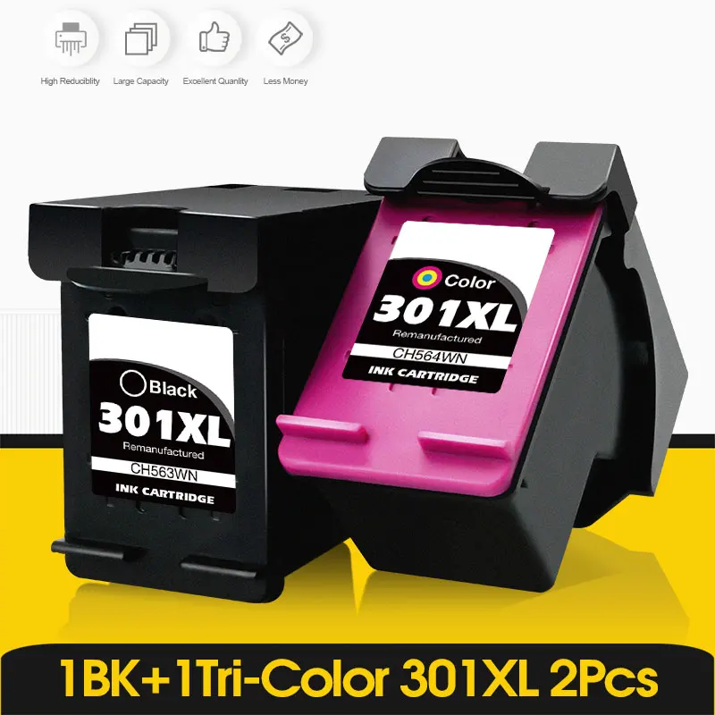 Sostituzione Alizeo 301 Xl Hp 301 Cartuccia D'Inchiostro Per Stampante Hp Envy 4500 Deskjet 2630 2540 2510 1000 1050