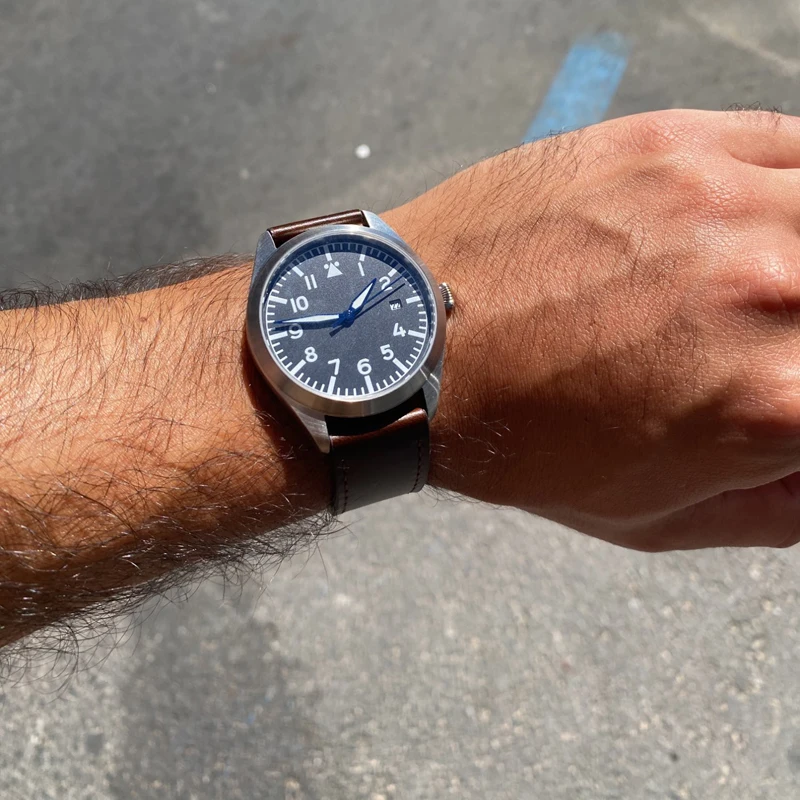 Flieger B-Uhr B Orologio Pilota Automatico Meccanico Per Uomo Reloj Piloto Aviador Montre Pilote Orologio Pilotenuhren