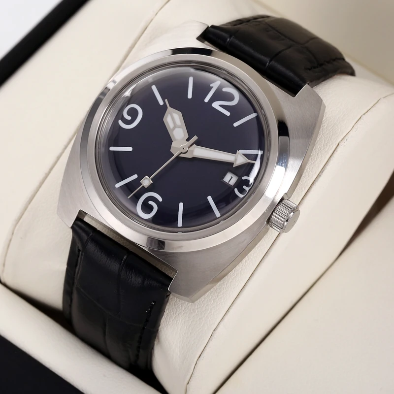 Orologi Meccanici Retrò Orologio Da Polso Da Uomo Di Marca Orologi Miyota In Acciaio 316L Orologi Anfibi Di Londra
