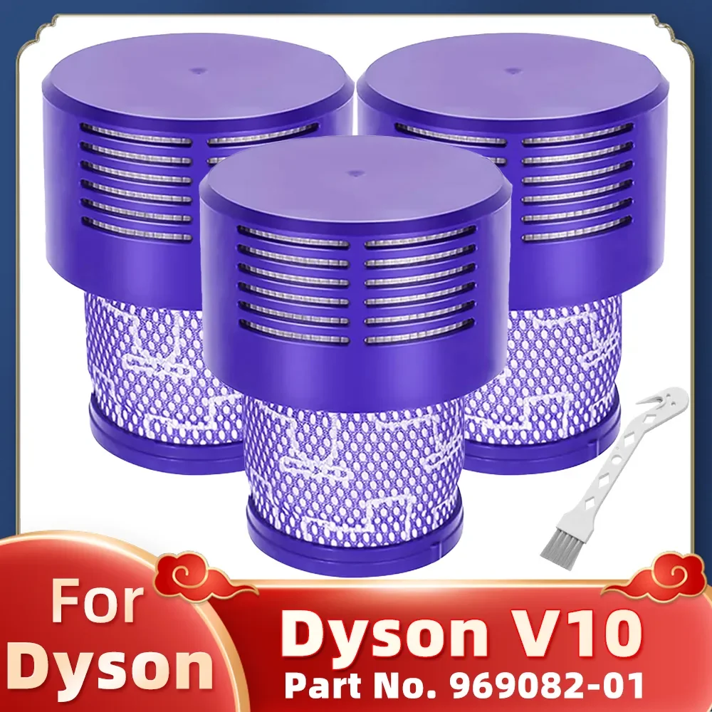 Hepa Post-Filter Vacuum Filter Replacement For Dyson Cyclone V10 Absolute Animal Motorhead Total Clean Spare Parts No. 969082-01