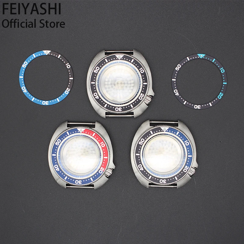 Cassa Dell'Orologio In Acciaio Inossidabile Da 44Mm Cassa Del Tonno Mod Skx 007 Skx 013 6105 Adatta Per Seiko Nh34 Nh35 Nh36 Nh38 Movimento Quadrante 