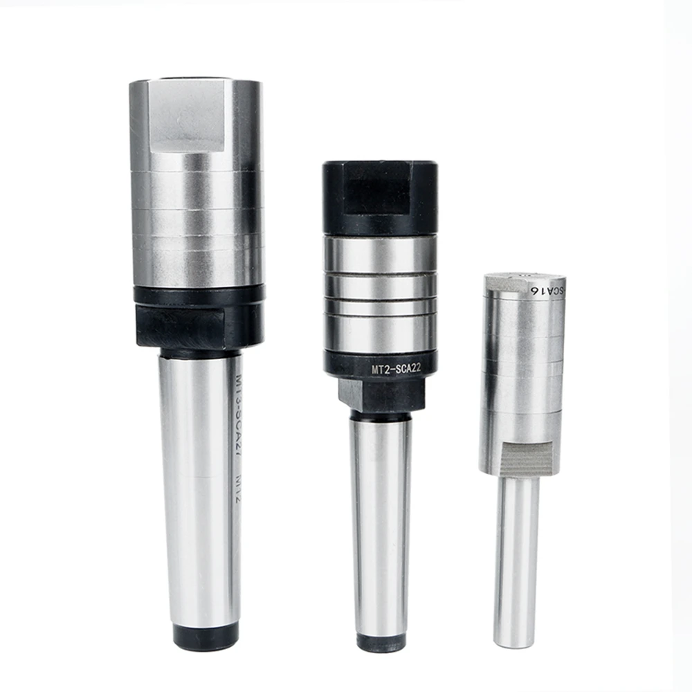 13Mm16Mm22Mm27Mm Fresatura Pergolato Fresatura Degli Ingranaggi Accessori Di Taglio No. 2 3 4 Cono Morse Mt2 M10 Mt3 M12 Mt4 M16 Mill Cutter Holder