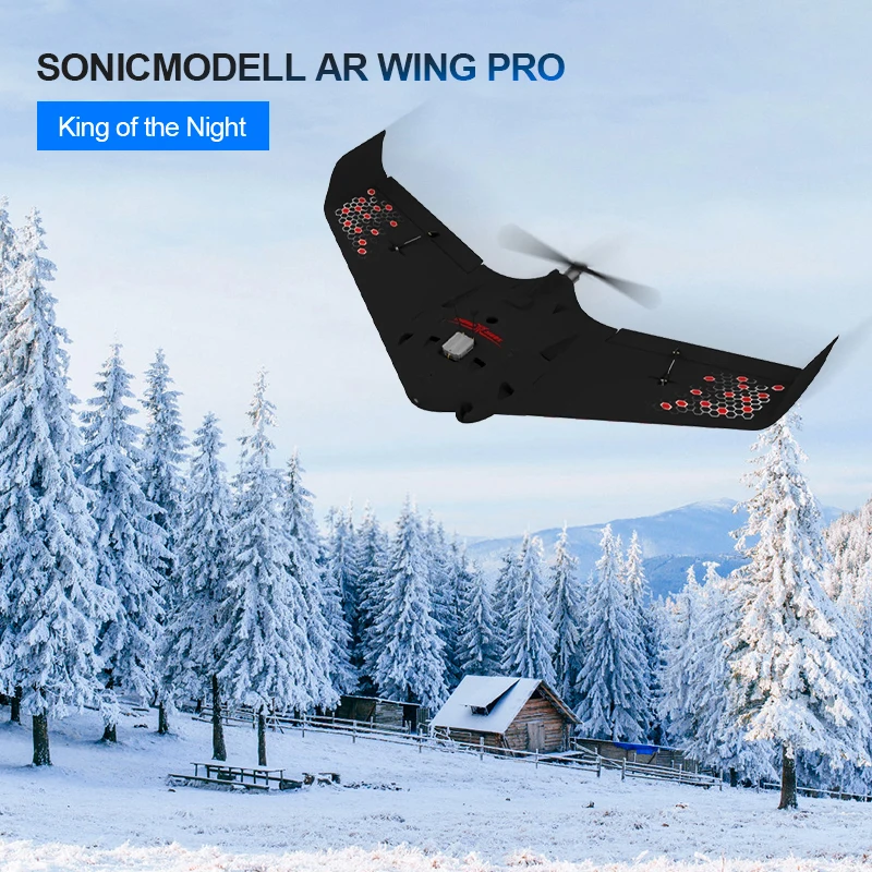 Principiante Elettrica Sonicmodell Ar Ala Pro Rc Aereo Drone 1000 Millimetri Di Apertura Alare Epp Fpv Ala Volante Di Costruzione Di Modello Kit/Versi