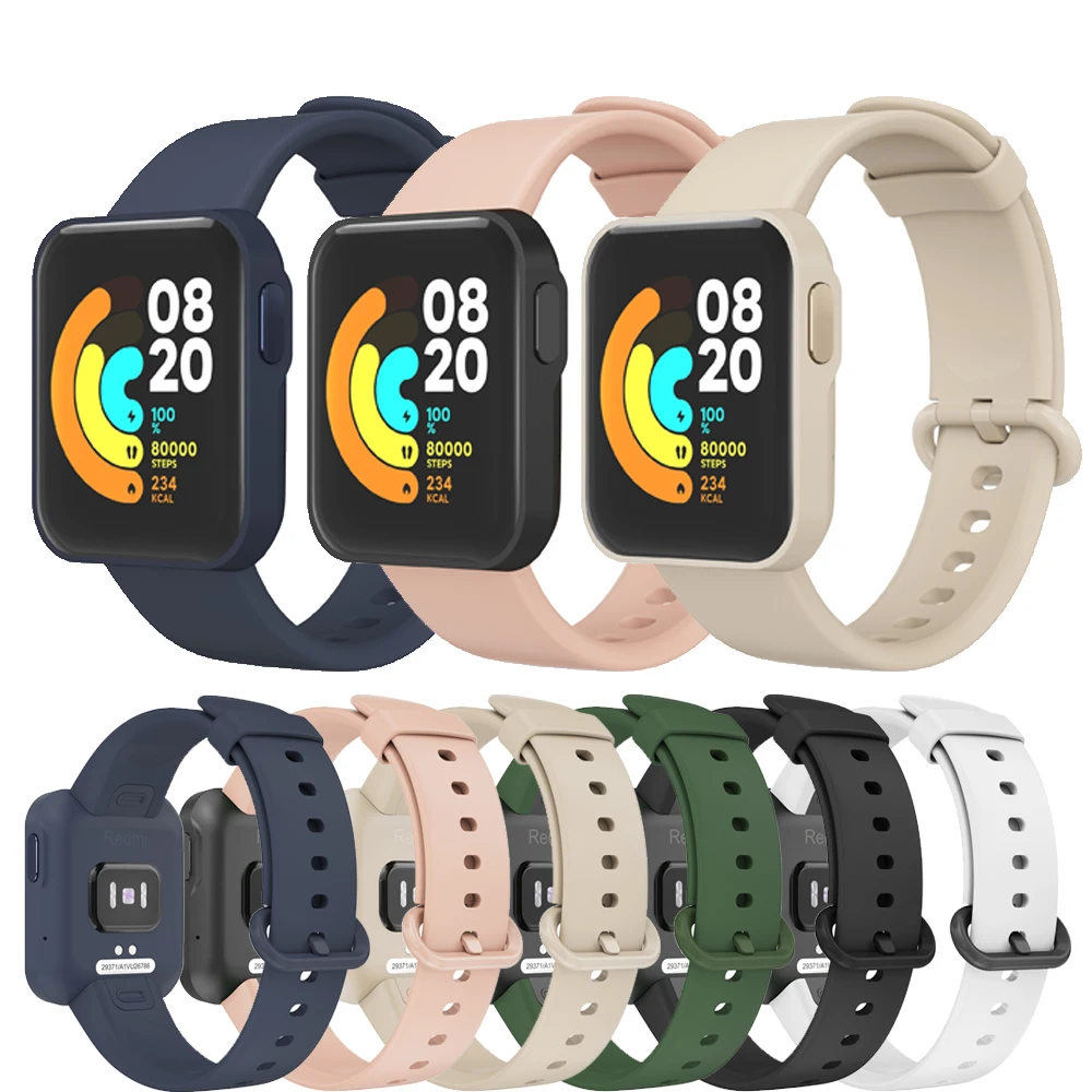 Cinturino In Silicone Per Xiaomi Mi Watch Lite/Redmi Watch Lite Band Bracciale Per Xiaomi Mi Watch 2 Lite/Redmi Watch 2 Lite Wristband