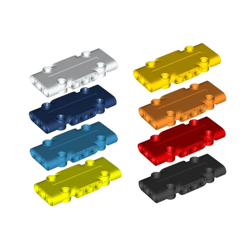 4 Pz/Lotto Pannelli Tecnici Pannello Piatto 7X3X1 Moc Building Blocks Mattoni Giocattoli Fai Da Te Parti Compatibili Con 71709 Pannelli