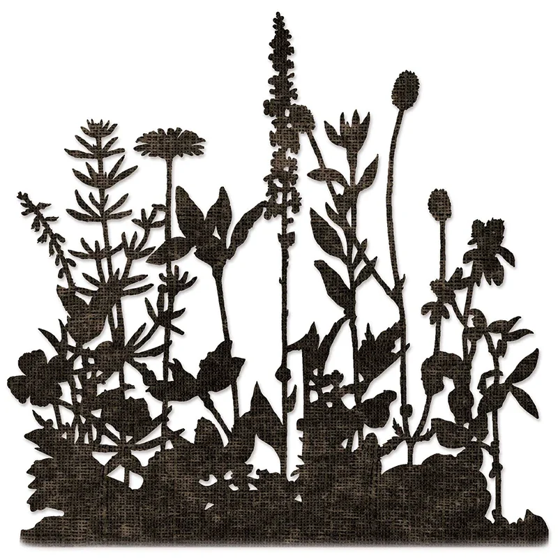 2021 New Retro Plant Bush Sagome Fustelle In Metallo Per Artigianato Fai Da Te Fare Scrapbooking Biglietto Di Auguri E Album Senza Timbri Set