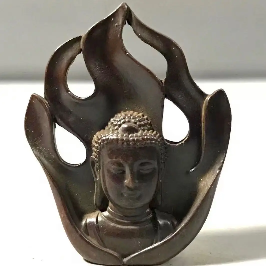 Articoli In Rame Massiccio, Luce Di Buddha, Statua Di Buddha Shakyamuni Decorazione Della Casa, Decorazione Della Città, Statua Della Mano Di Buddha, 
