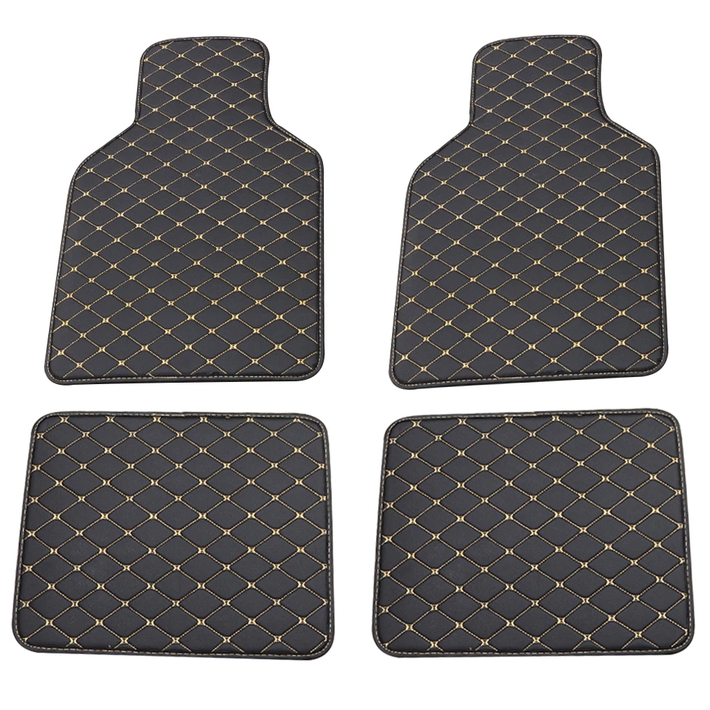 Tappetini Auto Per Subaru Forester Outback Legacy Xv Wrx Sti Wrx Impreza Brz Tribeca Pu Leather Auto Foot Pads 4 Pezzi Tappeti Auto