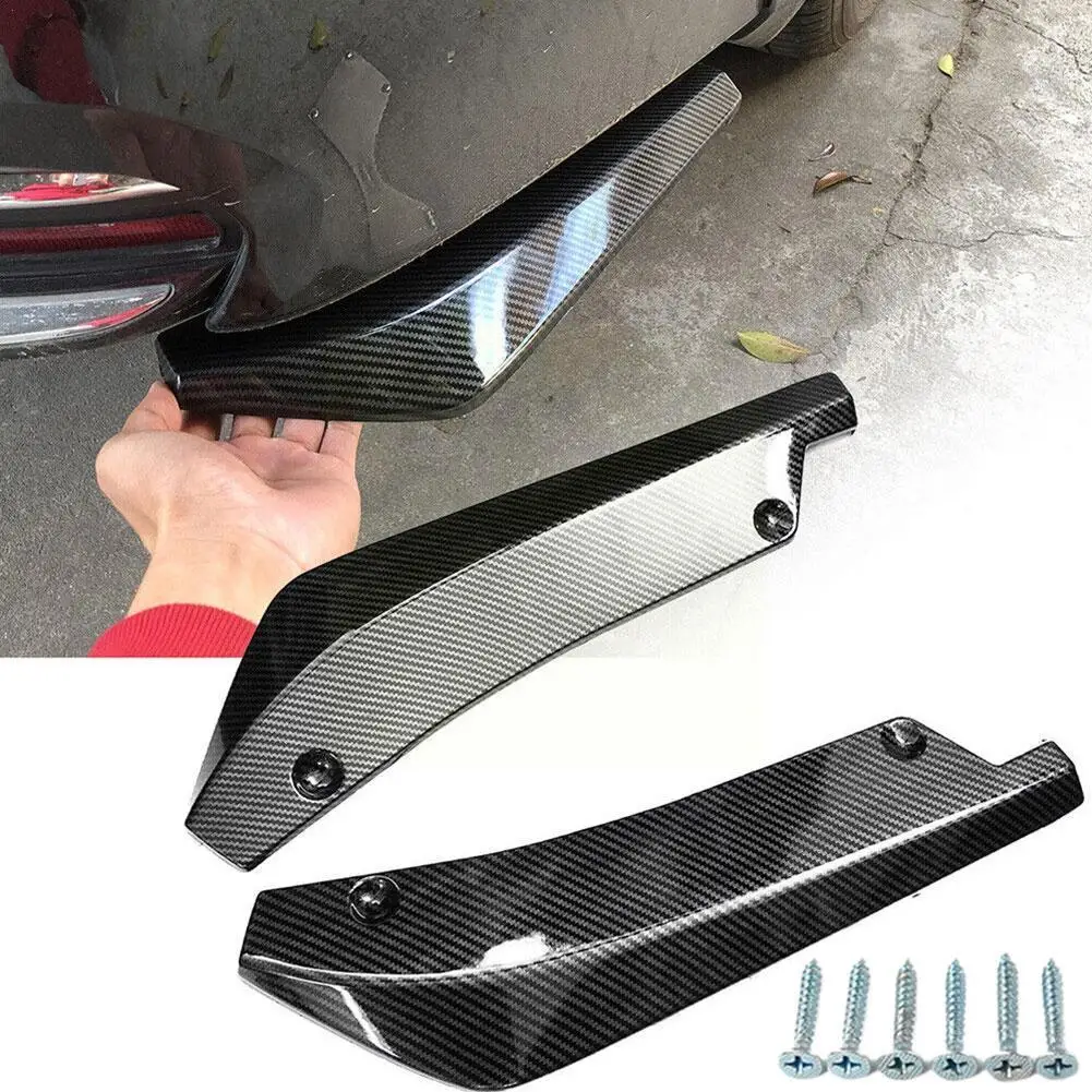 Per Subaru Impreza Wrx Sti Car Paraurti Posteriore Splitter Fender Spoiler Protector Canard Gonna Canard Wrap Side Diffusore Lip X1S9