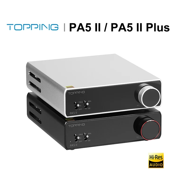 Topping Pa5 Ii/Pa5 Ii Plus Amplificatore Desktop Compatto Amplificatore Completamente Bilanciato Ingresso Trs/Rca 12V Trigger Pa5Ii Audirect