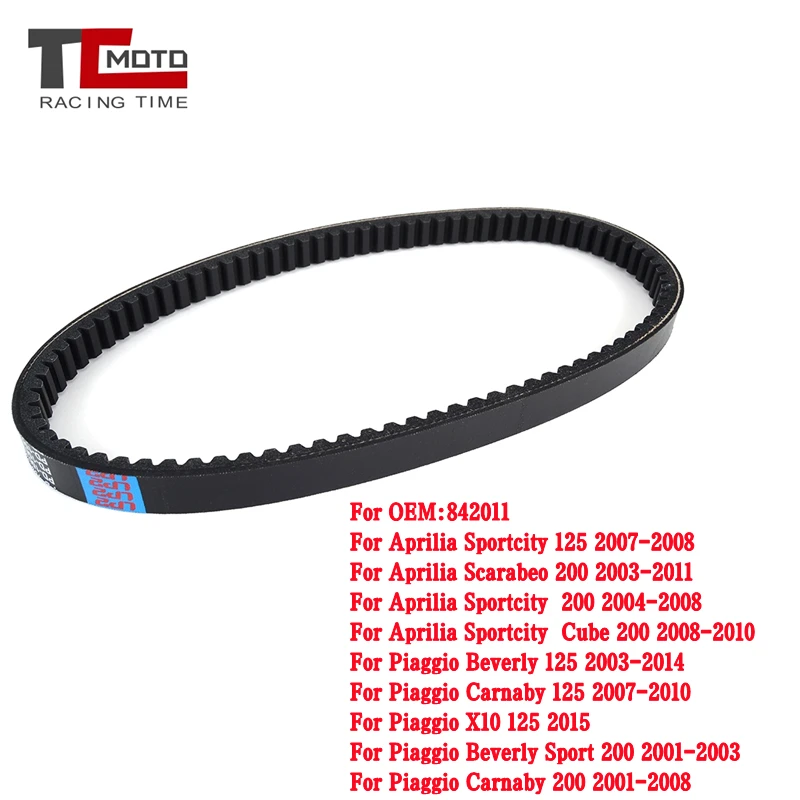 Moto 842011 Cinghia Di Trasmissione Per Aprilia Sportcity 125 200 Scarabeo Beverly Sport Carnaby 200 Beverly Carnaby 125