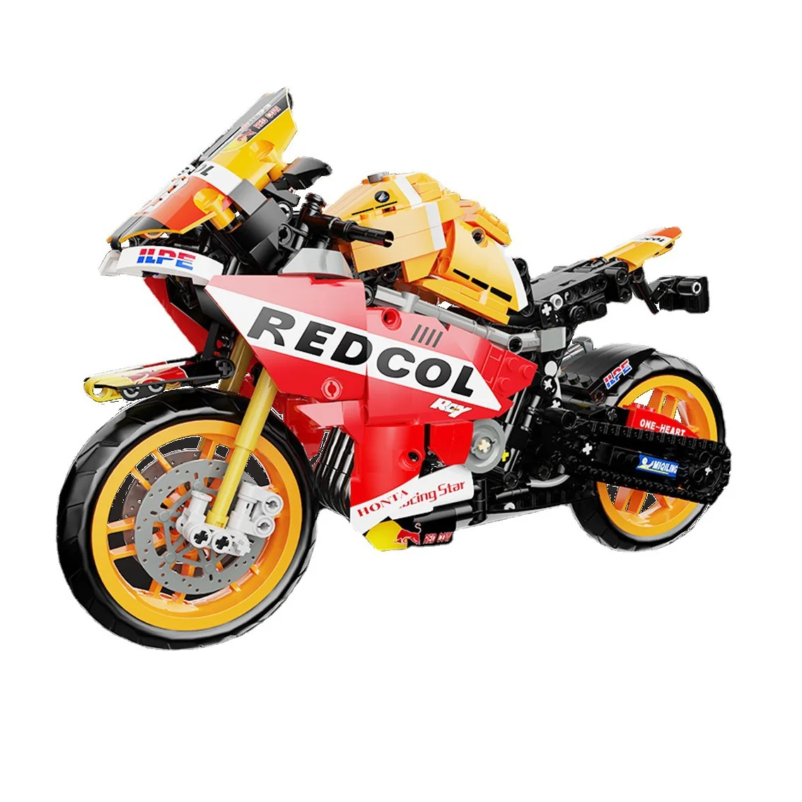 2024 Modern High Tech Technic Honde Kawas Moto Otorcycles Dirt Bike Model Building Blocks Set Brick For Kids Toys Regalo Di Compleanno